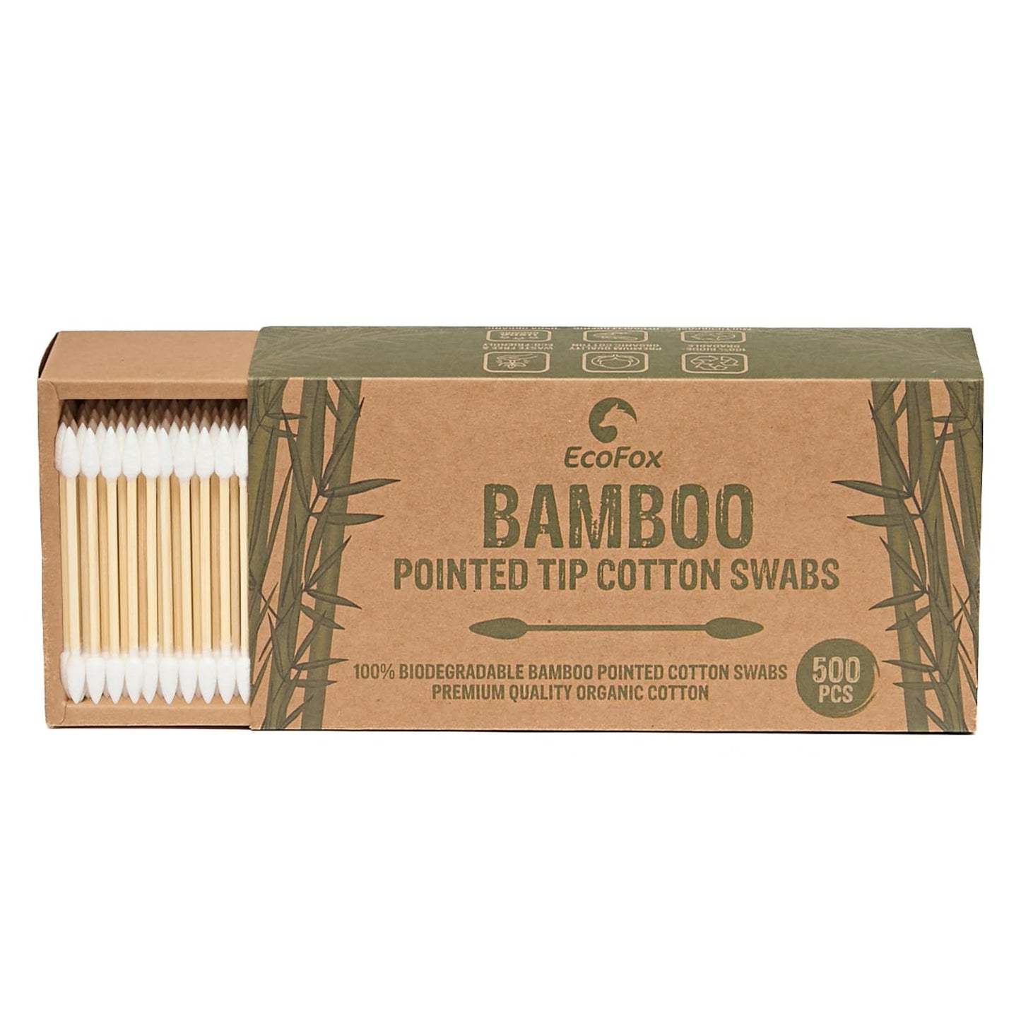 Bamboo Cotton Swabs