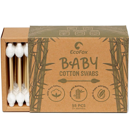 Baby Bamboo Cotton Swabs