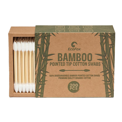 Bamboo Cotton Swabs
