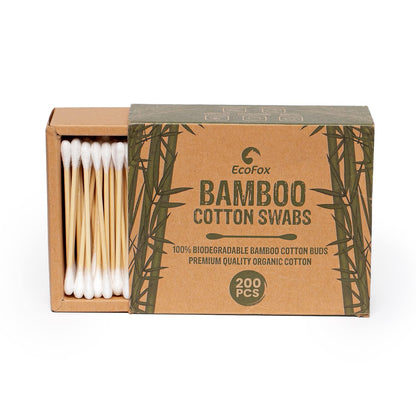 Bamboo Cotton Swabs