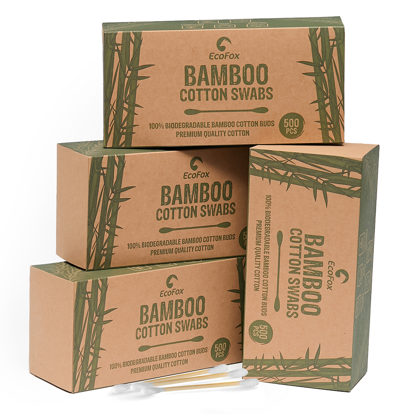 Bamboo Cotton Swabs