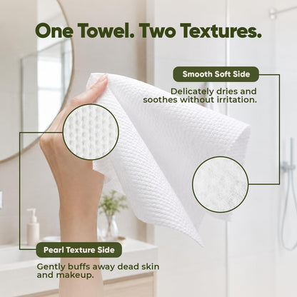 Plant-Based Face Towels