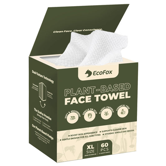 Plant-Based Face Towels
