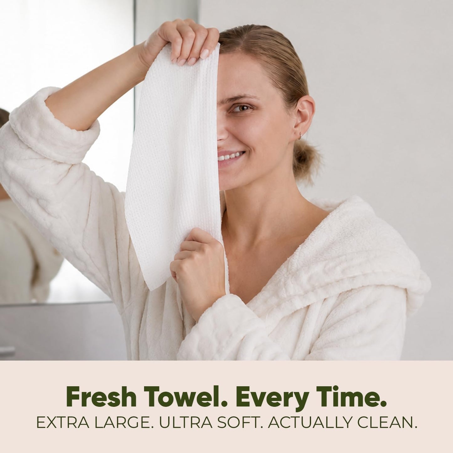 Plant-Based Face Towels